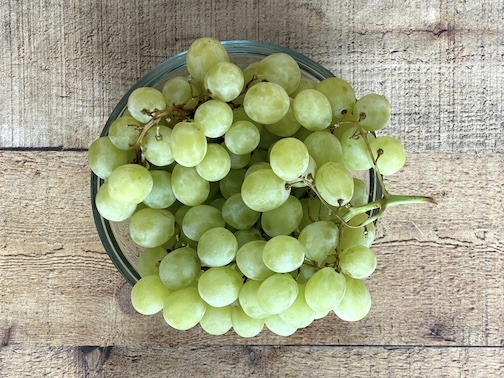 Organic Green Seedless Grapes - 2 Lb